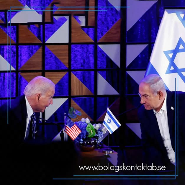 Biden kritiserar Netanyahus agerande 2024